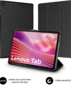 Funda subblim shock case lenovo tab 2025 10,1"/ negra