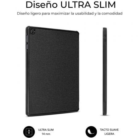 Funda subblim shock case lenovo tab 2025 10,1"/ negra - Imagen 3