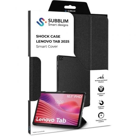 Funda subblim shock case lenovo tab 2025 10,1"/ negra - Imagen 5