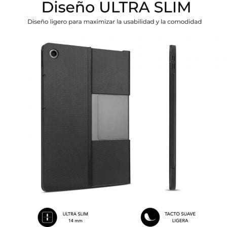 Funda subblim shock case lenovo tab plus 2025 11,5"/ negra - Imagen 3