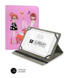 Funda subblim trendy fashion girls para tablets de 10.1"-11"
