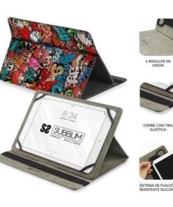 Alternative view of Funda subblim trendy graffiti para tablets de 10.1"-11"
