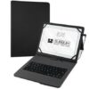 Funda con teclado subblim keytab pro usb para tablets de 10.1"-11"/ negra