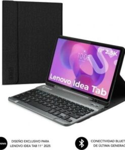 Funda con teclado subblim keytab pro bt lenovo idea tab 11" 2025/ negra