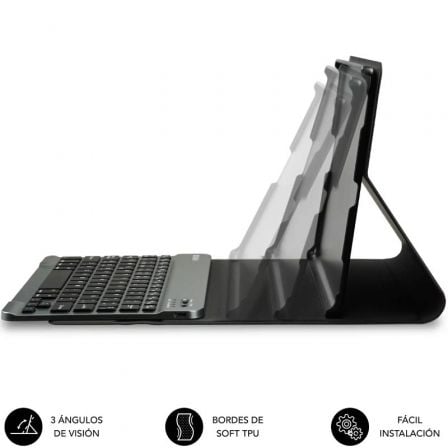 Funda con teclado subblim keytab pro bt lenovo idea tab 11" 2025/ negra - Imagen 4
