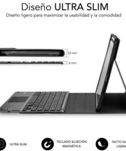 Alternative view of Funda con teclado subblim keytab pro bt para tablet ipad 10.9" 10a gen/ negra