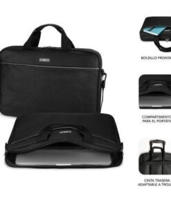 Alternative view of Maletín + ratón subblim select pack para portátiles hasta 15.6"/ cinta para trolley/ negro