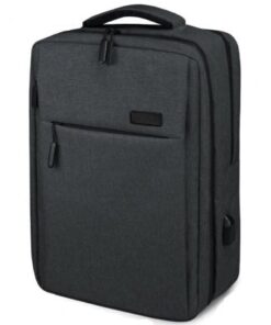 Alternative view of Mochila subblim traveller airpadding backpack para portátiles hasta 15.6"/ puerto usb/ gris
