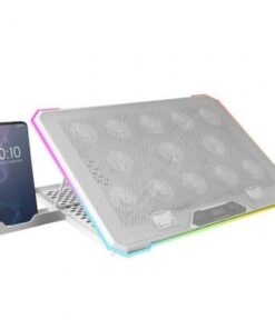 Soporte refrigerante mars gaming mnbc13 para portátiles hasta 17"/ iluminación led