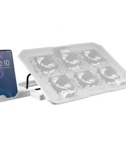 Soporte refrigerante mars gaming mnbc23 para portátiles hasta 16"/ iluminación led