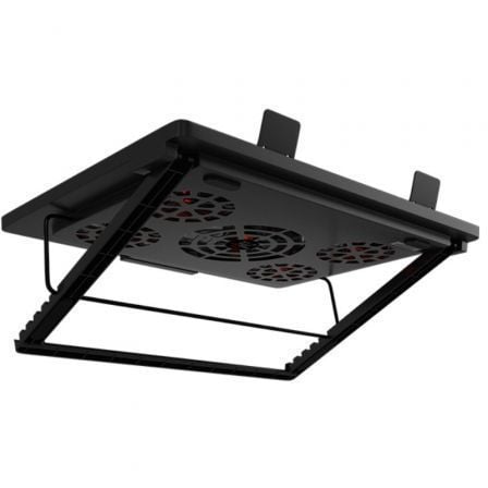 Soporte refrigerante mars gaming mnbc2 para portátiles hasta 17.3"/ iluminación led - Imagen 3