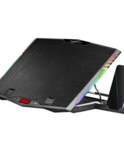 Soporte refrigerante mars gaming mnbc5 para portátiles hasta 17.3"/ iluminación led
