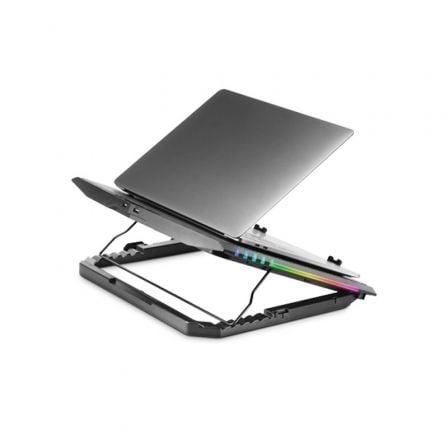 Soporte refrigerante mars gaming mnbc5 para portátiles hasta 17.3"/ iluminación led - Imagen 4