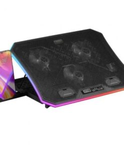 Soporte refrigerante mars gaming mnbc6 para portátiles hasta 19"/ iluminación led