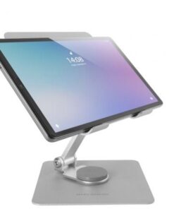Soporte para tablets/convertibles mars gaming ma-rst/ hasta 13"/ gris plateado