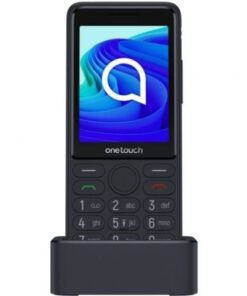 Teléfono móvil tcl one touch 4042s para personas mayores/ 4g/ gris oscuro