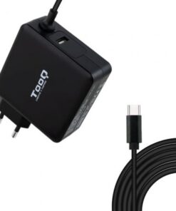 Cargador de portátil tooq tqlc-usbc90pd usb tipo-c/ 90w/ automático/ voltaje 5-20v