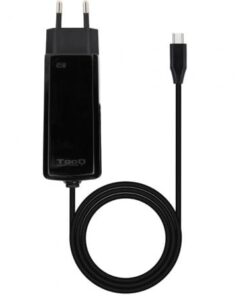 Cargador de portátil gan tooq tqlc-usbcgan100pd-c usb tipo-c/ 45w/ automático/ voltaje 5-20v
