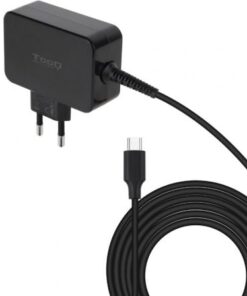 Alternative view of Cargador de portátil gan tooq tqlc-usbcgan45pd usb tipo-c/ 45w/ automático/ voltaje 5-20v