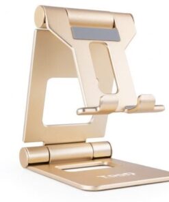 Soporte para smartphone/tablet tooq ph-keops-alba/ dorado