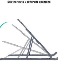 Alternative view of Soporte tooq tqlrs0035-al-g para portátil/ tablet hasta 15"