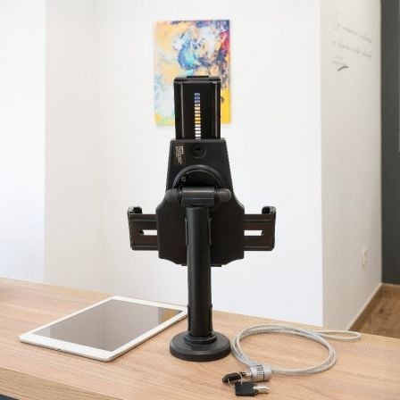 Soporte de mesa/pared para smartphone/tablet tooq tqtds0812/ antirrobo/ negro - Imagen 3