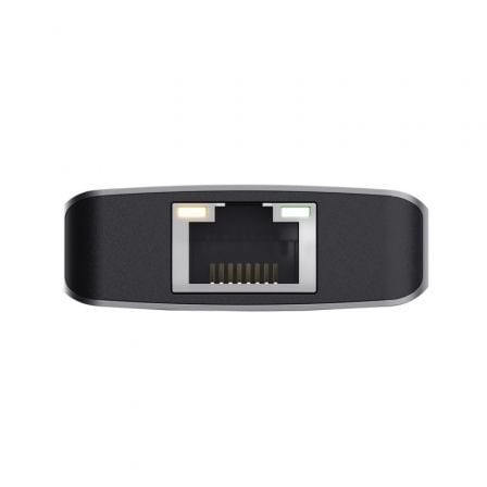 Docking usb tipo-c trust dalyx/ 2xusb/ 2xusb tipo-c/ 1xhdmi 4k/ 1xrj45/ gris - Imagen 4