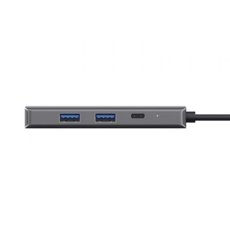 Docking usb tipo-c trust dalyx/ 2xusb/ 2xusb tipo-c/ 1xhdmi 4k/ 1xrj45/ gris - Imagen 5