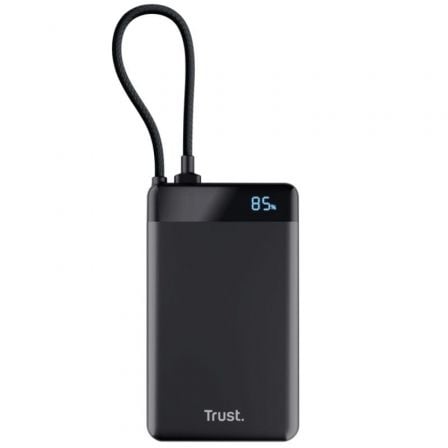Batería externa/powerbank trust fiera 10000mah/ 20w/ incluye cable usb tipo-c - Imagen 3