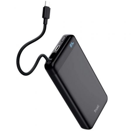 Batería externa/powerbank trust fiera 20000mah/ 20w/ incluye cable usb tipo-c - Imagen 2