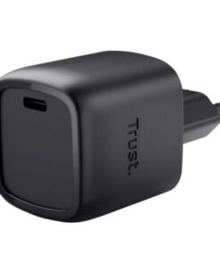 Cargador de pared gan trust maxo 30w/ 1xusb tipo-c/ 30w