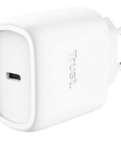 Alternative view of Cargador de pared gan trust maxo 45w compatible con apple/ 1xusb tipo-c/ incluye cable usb tipo-c/ 45w