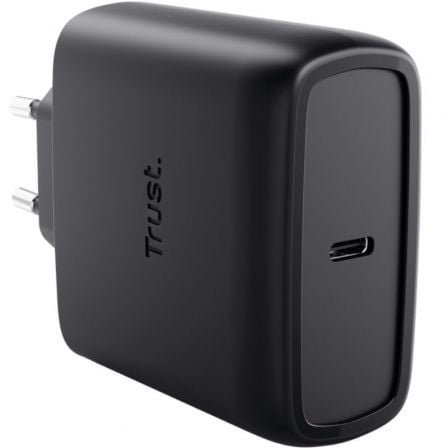 Cargador de pared gan trust maxo 65w/ 1xusb tipo-c/ incluye cable usb tipo-c/ 65w - Imagen 2