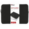 Funda trust primo soft sleeve para portátiles/ tablets hasta 11.6"/ negra