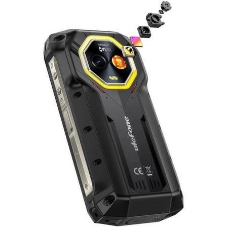 Smartphone rugerizado ulefone armor mini 20t pro 8gb/ 256gb/ 4.7"/ 5g/ negro - Imagen 4