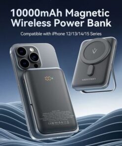 Alternative view of Powerbank 10000mah vention fhnw0/ 20w/ wireless/ blanca