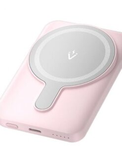 Powerbank 5000mah vention fhsp0/ 20w/ wireless/ rosa