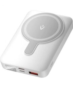 Powerbank 10000mah vention fhtw0/ 22.5w/ wireless/ blanca