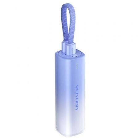 Powerbank 5000mah vention fhwl0/ 20w/ azul