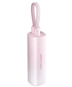 Powerbank 5000mah vention fhwr0/ 20w/ rosa