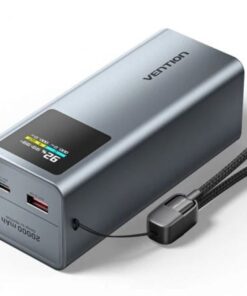 Powerbank 20000mah vention fkch0/ 100w/ gris/ incluye cable usb tipo-c