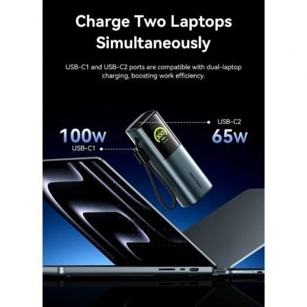 Powerbank 20000mah vention fkfh0/ 165w/ gris/ incluye cable usb tipo-c - Imagen 5