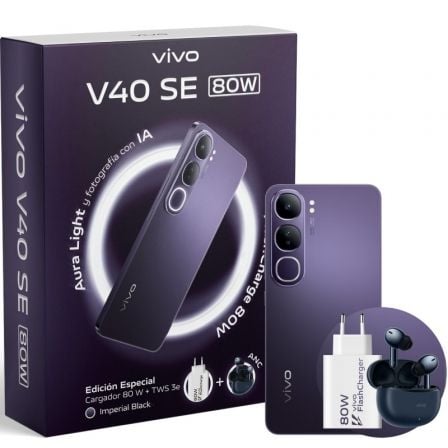 Smartphone vivo v40 se 80w 8gb/ 256gb/ 6.67"/ 5g/ negro - Imagen 5