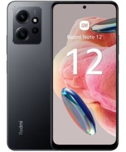 Smartphone xiaomi redmi note 12 4gb/ 128gb/ 6.67"/ gris onyx
