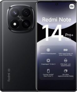 Smartphone xiaomi redmi note 14 pro+ 8gb/ 256gb/ 6.67"/ 5g/ negro