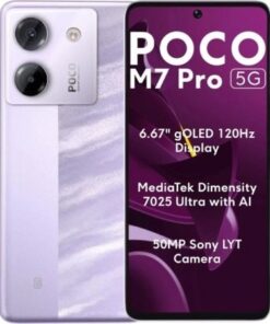 Smartphone xiaomi poco m7 pro 8gb/ 256gb/ 6.67"/ 5g/ púrpura