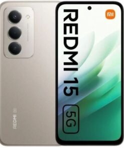 Smartphone xiaomi redmi 15 4gb/ 128gb/ 6.9"/ 5g/ gris titán
