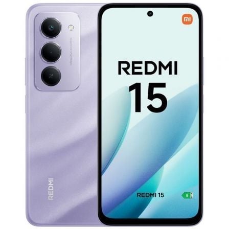 Smartphone xiaomi redmi 15 6gb/ 128gb/ 6.9"/ purpura