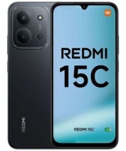 Smartphone xiaomi redmi 15c 4gb/ 256gb/ 6.9"/ negro