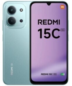 Smartphone xiaomi redmi 15c 4gb/ 256gb/ 6.9"/ 5g/ verde